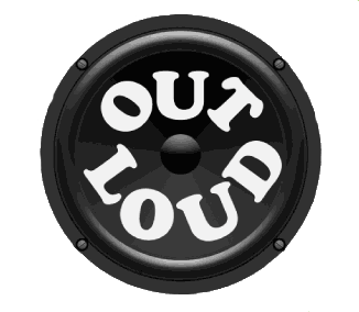 out loud speaker logo